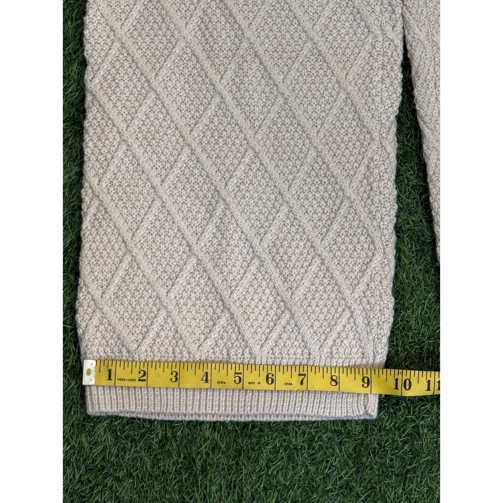Womens Knit Set Medium Tan Neutral Two‎ Piece Crop Top Flare Pants NWT Baevely - Picture 12 of 12